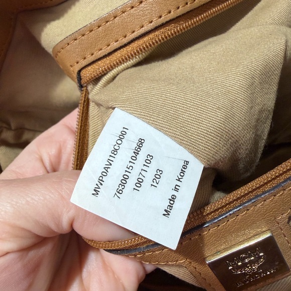MCM Visetos Cognac Bag - Picture 6 of 11